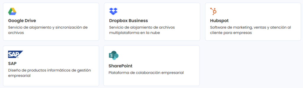 Integraciones